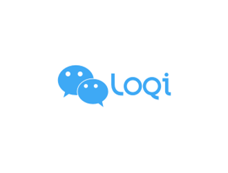 Loqi Messenger logo design by sheilavalencia