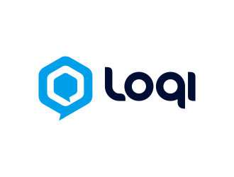 Loqi Messenger logo design by Realistis