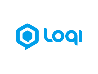 Loqi Messenger logo design by Realistis