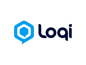 Loqi Messenger logo design by Realistis