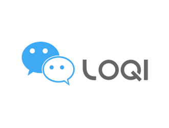 Loqi Messenger logo design by sheilavalencia