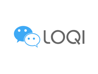 Loqi Messenger logo design by sheilavalencia