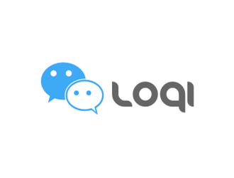 Loqi Messenger logo design by sheilavalencia