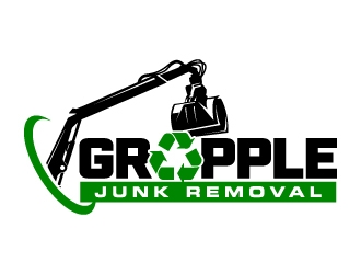 grapple junk removal logo design - 48hourslogo.com