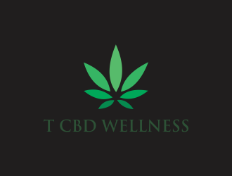 t CBD WELLNESS logo design by arifana