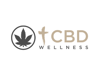 t CBD WELLNESS logo design by ndaru