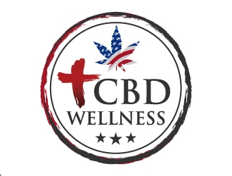 t CBD WELLNESS logo design by akilis13