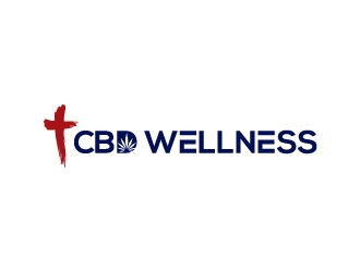 t CBD WELLNESS logo design by dibyo