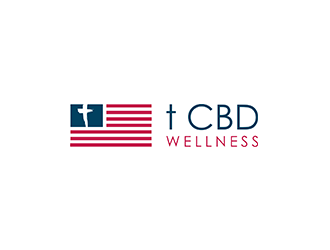 t CBD WELLNESS logo design by checx