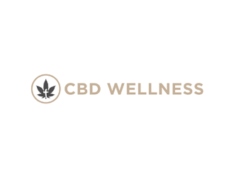 t CBD WELLNESS logo design by ndaru