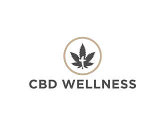 t CBD WELLNESS logo design by ndaru