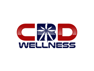 t CBD WELLNESS logo design by schiena