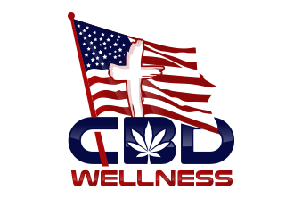 t CBD WELLNESS logo design by schiena