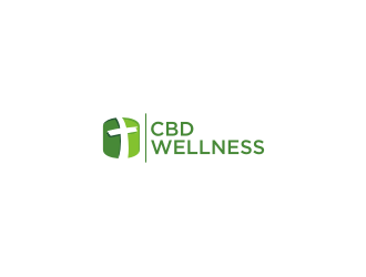 t CBD WELLNESS logo design by dewipadi