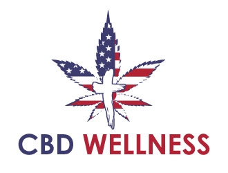 t CBD WELLNESS logo design by Suvendu