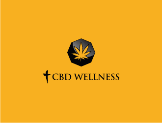 t CBD WELLNESS logo design by narnia