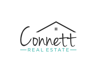 Connett Real Estate logo design by bomie