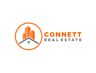 Connett Real Estate logo design by luckyprasetyo