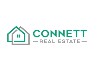 Connett Real Estate logo design by akilis13