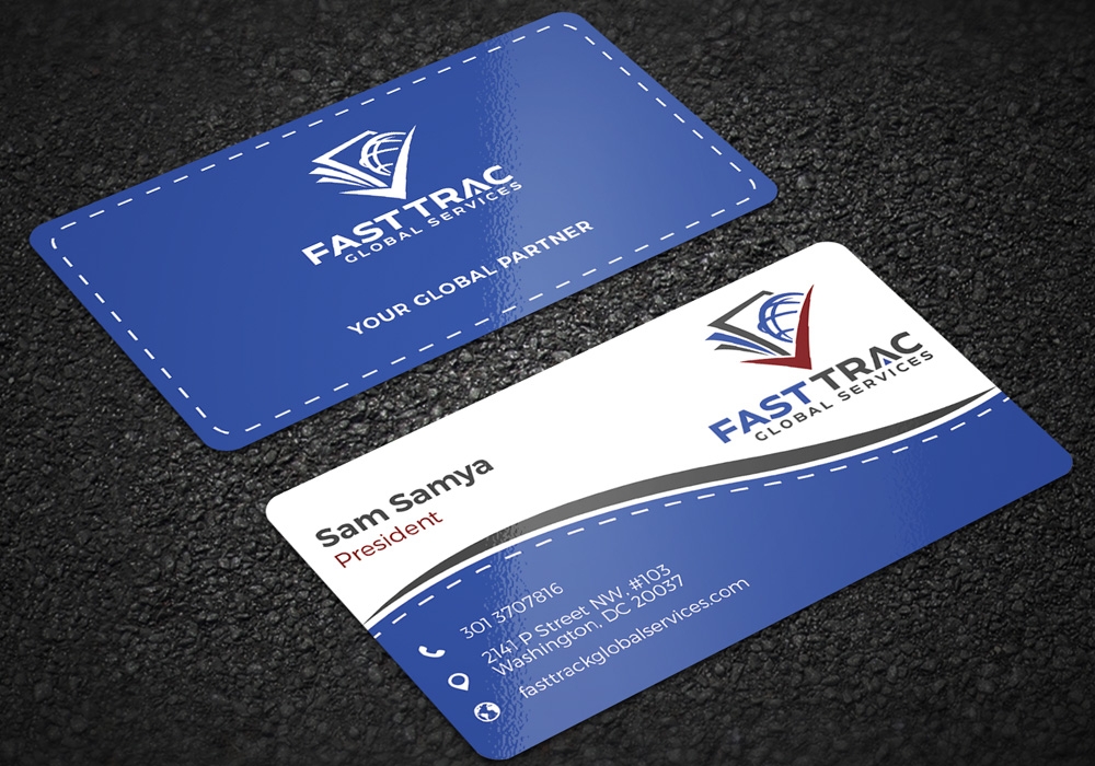 fast track global services logo design by Gelotine