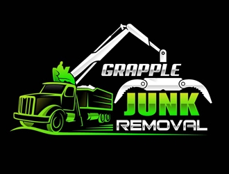 grapple junk removal Logo Design - 48hourslogo