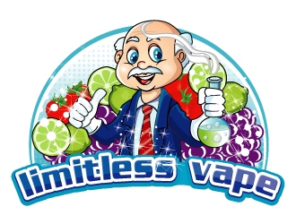 Limitless Vape logo design by logoviral