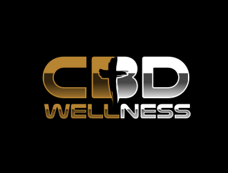 t CBD WELLNESS logo design by schiena