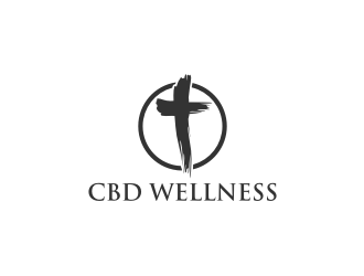 t CBD WELLNESS logo design by blessings