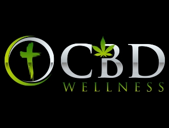 t CBD WELLNESS logo design by fawadyk