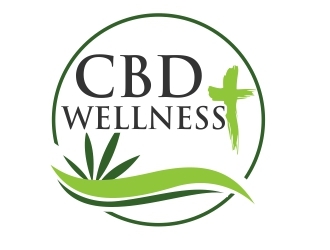 t CBD WELLNESS logo design by mckris