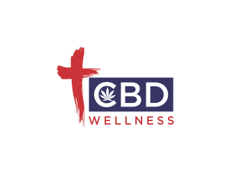 t CBD WELLNESS logo design by oke2angconcept