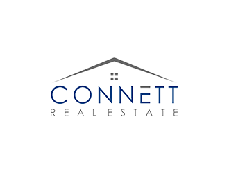 Connett Real Estate logo design by blackcane