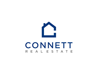 Connett Real Estate logo design by blackcane