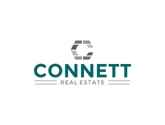 Connett Real Estate logo design by naldart