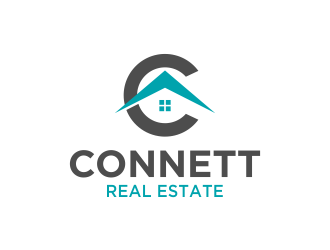 Connett Real Estate logo design by mikael