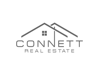 Connett Real Estate logo design by ellsa