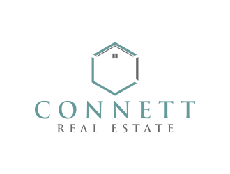 Connett Real Estate logo design by ellsa