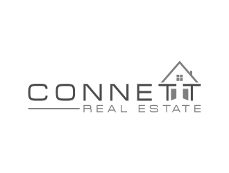 Connett Real Estate logo design by ellsa