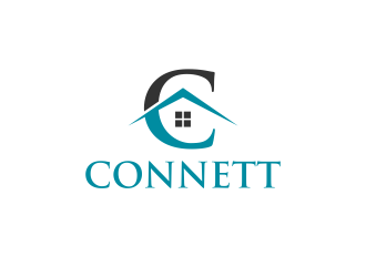 Connett Real Estate logo design by ingepro