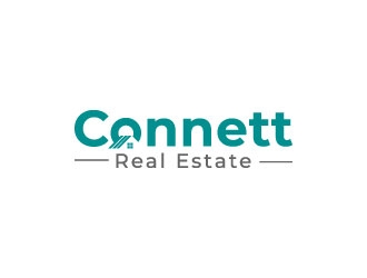 Connett Real Estate logo design by pixalrahul