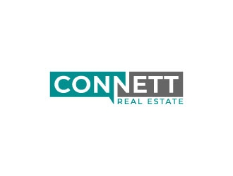 Connett Real Estate logo design by pixalrahul