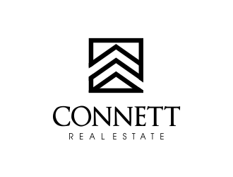 Connett Real Estate logo design by JessicaLopes