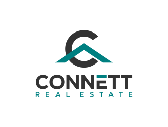 Connett Real Estate logo design by pionsign