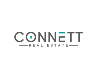 Connett Real Estate logo design by bluespix