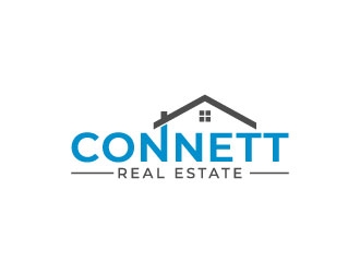 Connett Real Estate logo design by pixalrahul