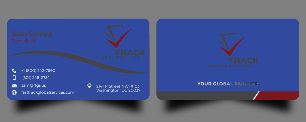 fast track global services logo design by Gelotine