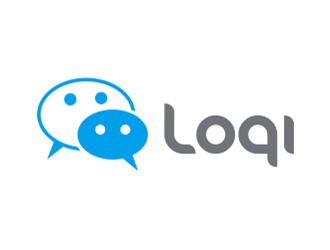 Loqi Messenger logo design by sheilavalencia