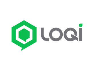 Loqi Messenger logo design by Realistis