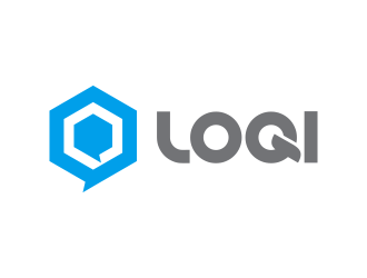 Loqi Messenger logo design by Realistis