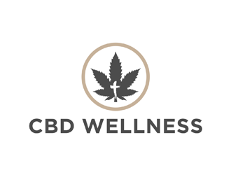 t CBD WELLNESS logo design by ndaru